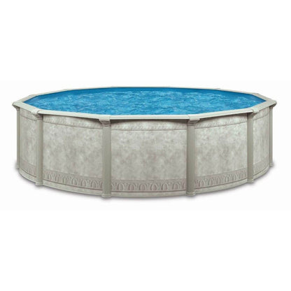 Aquarian 15'x52" Round Frame Above Ground Swimming Pool without Liner(For Parts) - 256777