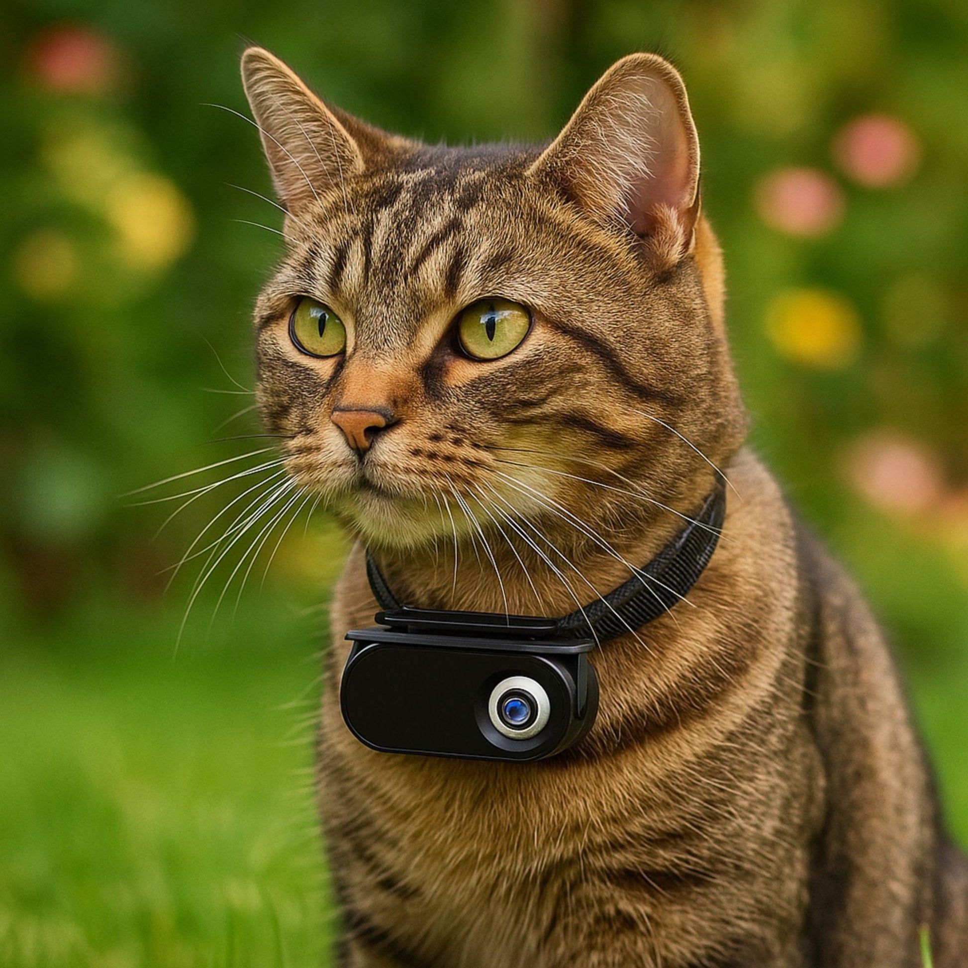 Collier Caméra Chat | Full HD 1080P | Angle 120°