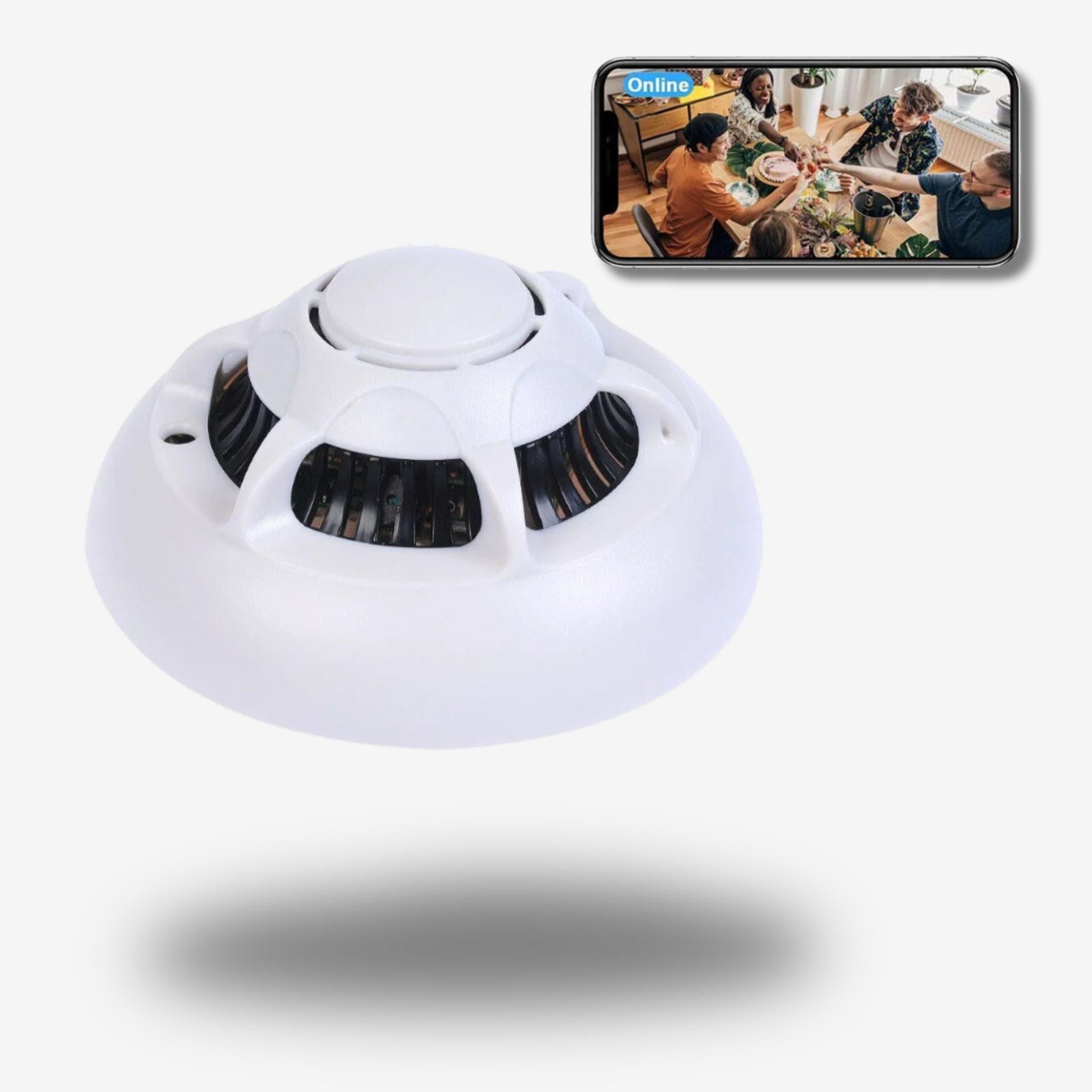 detecteur de fumee camera espion
