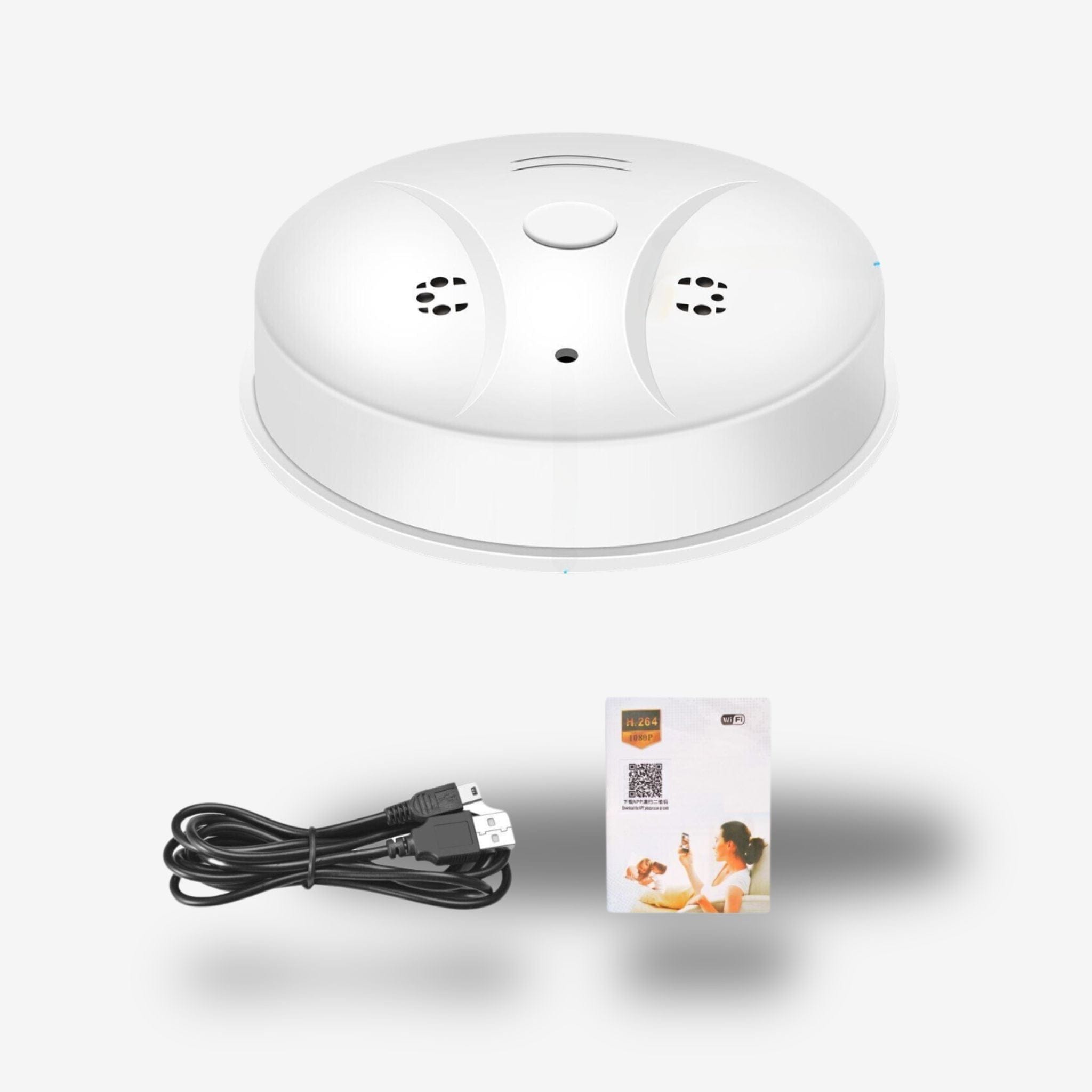 detecteur de fumee camera