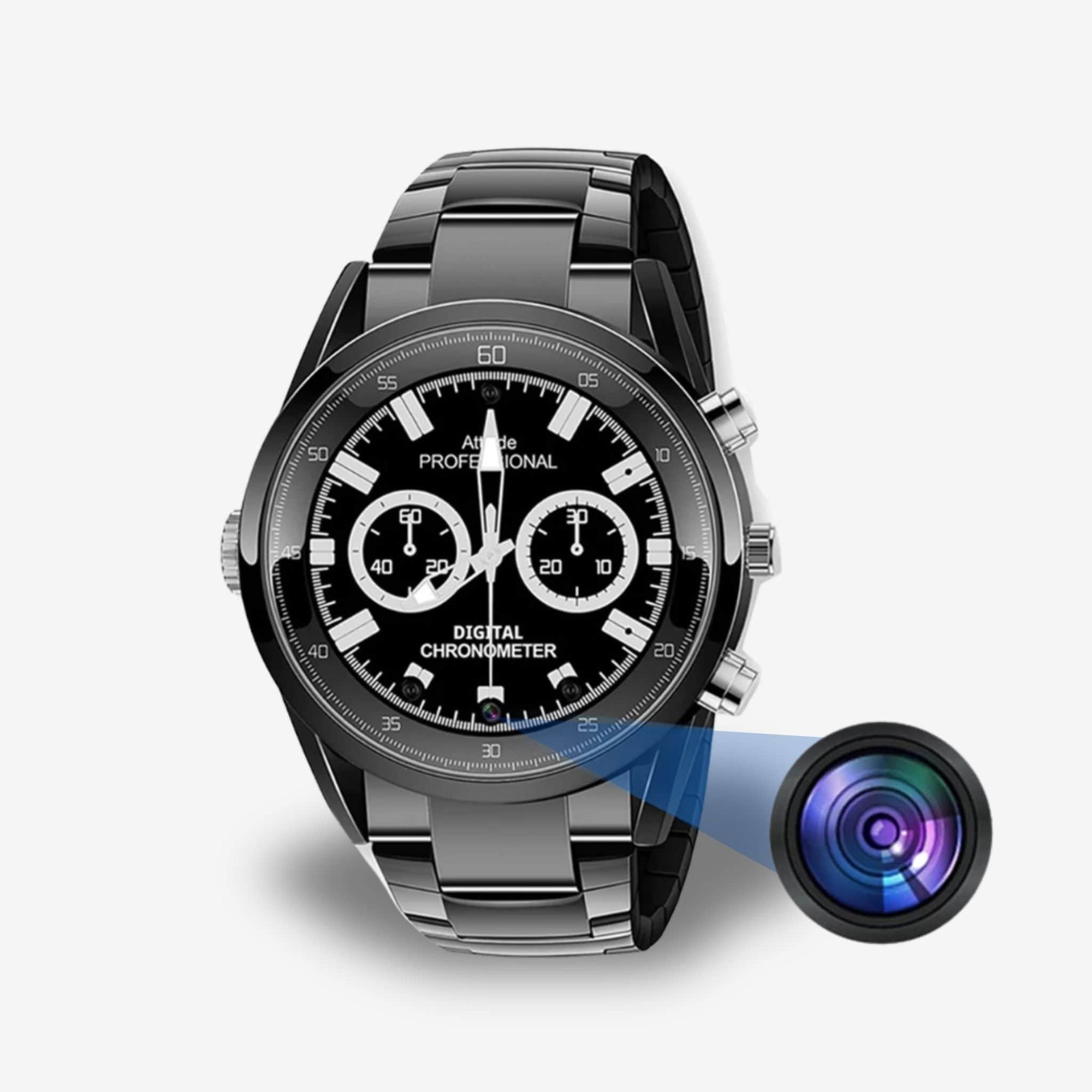 montre camera espion 4k