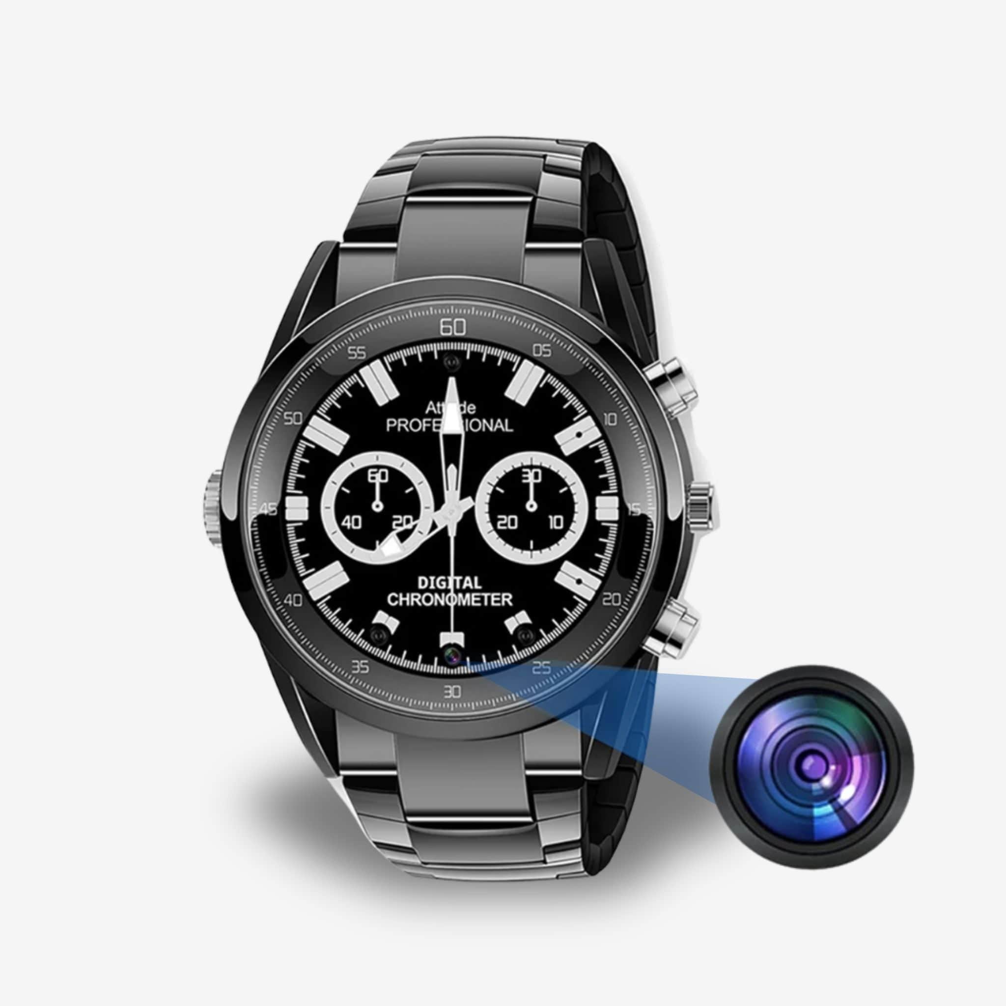 montre camera espion 4k