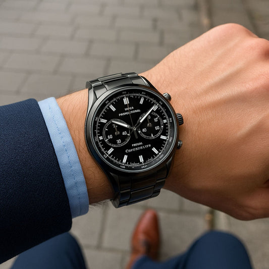 Montre Caméra Espion 4K | 3 Cadrans | Couleur Céramique