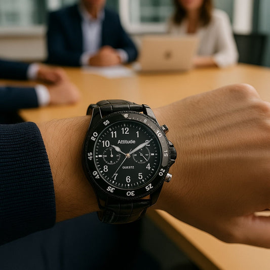 Montre Caméra Espion | Haut de Gamme | 2 Cadrans | 1080P